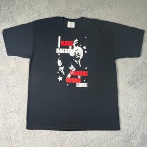 Harlem‎ Underground President OBAMA T-Shirt Cotton Black Men's Size XL VTG NWT
